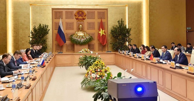 Le Vietnam et la Russie discutent de la construction d'un gouvernement électronique ảnh 1