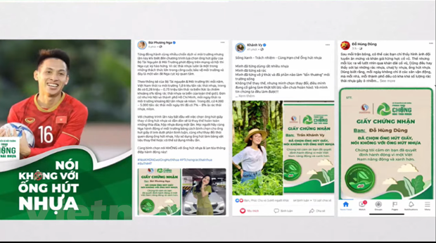 Dites non aux pailles en plastique pour un Vietnam plus vert  ảnh 1 Dites non aux pailles en plastique pour un Vietnam plus vert  ảnh 1