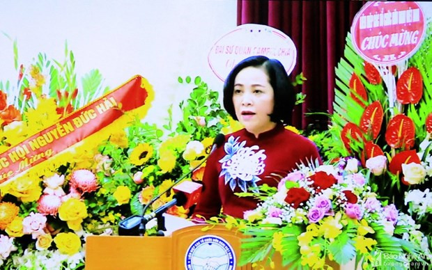 Nguyen Thi Thanh élue présidente de l'Association d'amitié Vietnam – Cambodge ảnh 1 Nguyen Thi Thanh élue présidente de l'Association d'amitié Vietnam – Cambodge ảnh 1