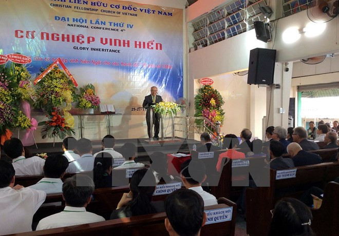 Congrès de l'Eglise de la fraternité chrétienne du Vietnam à Ho Chi Minh-Ville ảnh 1 Congrès de l'Eglise de la fraternité chrétienne du Vietnam à Ho Chi Minh-Ville ảnh 1