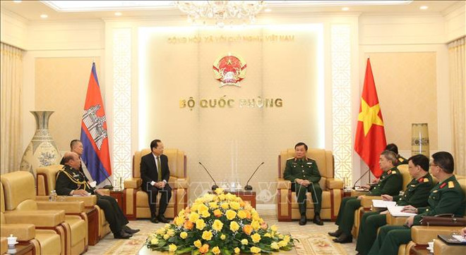 Vietnam et Cambodge boostent leur coopération dans la défense ảnh 1 Vietnam et Cambodge boostent leur coopération dans la défense ảnh 1