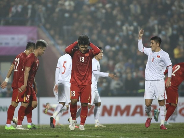 Phu Tho : un match nul entre l’équipe nationale du Vietnam et l’équipe U22 ảnh 1 Phu Tho : un match nul entre l’équipe nationale du Vietnam et l’équipe U22 ảnh 1