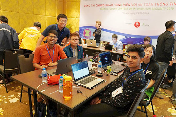 Les étudiants de l’ASEAN rivalisent sur la sécurité de l’information ảnh 1 Les étudiants de l’ASEAN rivalisent sur la sécurité de l’information ảnh 1