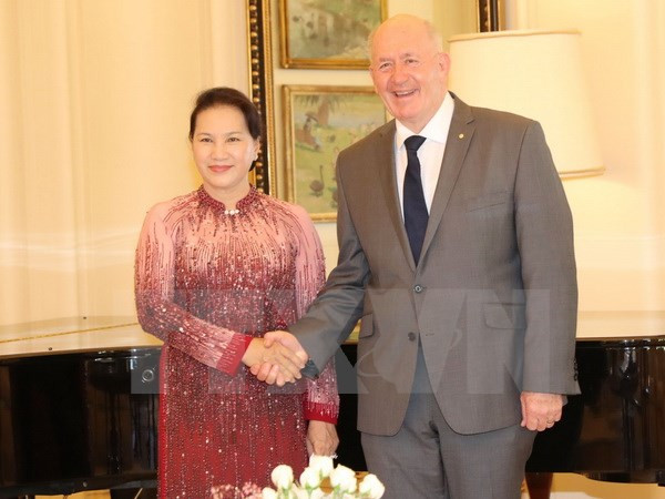 La présidente Nguyen Thi Kim Ngan rencontre le gouverneur général d’Australie ảnh 1 La présidente Nguyen Thi Kim Ngan rencontre le gouverneur général d’Australie ảnh 1
