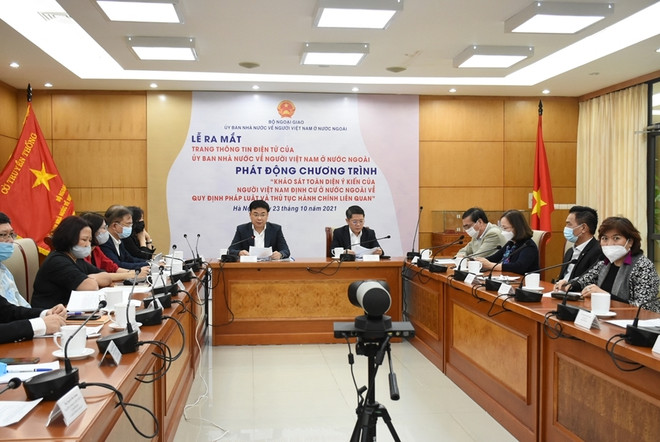 Le site web du Comité d’État chargé des Vietnamiens à l’étranger voit le jour ảnh 1 Le site web du Comité d’État chargé des Vietnamiens à l’étranger voit le jour ảnh 1