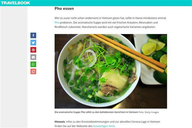 Hanoï – l’une des destinations préférées en Asie du Sud-Est, selon Travelbook.de ảnh 1 Hanoï – l’une des destinations préférées en Asie du Sud-Est, selon Travelbook.de ảnh 1