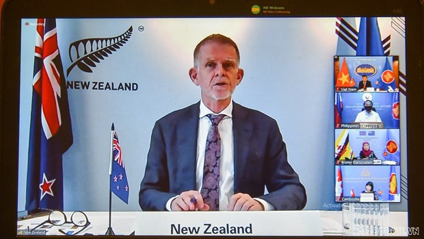 L'ASEAN et la Nouvelle-Zélande promeuvent la coopération post-pandémique ảnh 1