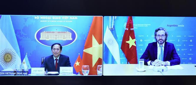 Vietnam-Argentine: Conversation téléphonique entre les ministres des Affaires étrangères ảnh 1 Vietnam-Argentine: Conversation téléphonique entre les ministres des Affaires étrangères ảnh 1
