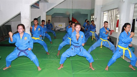 Les accros indiens de l’art martial Vovinam ảnh 1 Les accros indiens de l’art martial Vovinam ảnh 1