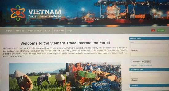 Le portail d'information commerciale du Vietnam voit le jour ảnh 1