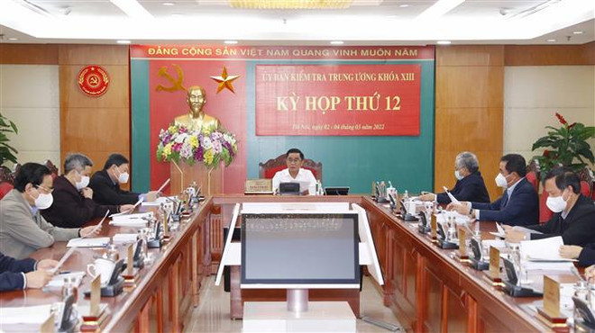 Réunion de la Commission de contrôle du Comité central du Parti ảnh 1