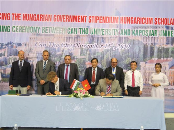 Can Tho et l’Hongrie promeuvent leur coopération dans l’éducation ảnh 1 Can Tho et l’Hongrie promeuvent leur coopération dans l’éducation ảnh 1