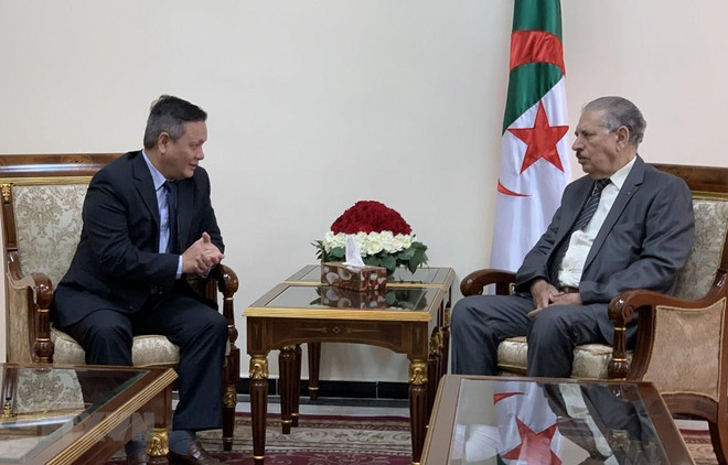 Le président du Conseil de la nation de l’Algérie veut promouvoir la coopération avec le Vietnam ảnh 1 Le président du Conseil de la nation de l’Algérie veut promouvoir la coopération avec le Vietnam ảnh 1
