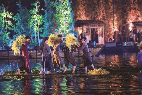 Grand spectacle vivant en plein air : nouvelle vogue au Vietnam ảnh 3 Grand spectacle vivant en plein air : nouvelle vogue au Vietnam ảnh 3