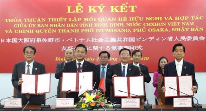 Les localités vietnamienne et japonaise établissent leur coopération ảnh 1 Les localités vietnamienne et japonaise établissent leur coopération ảnh 1