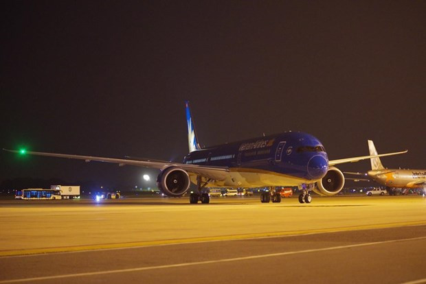 Vietnam Airlines reçoit son premier Boeing 787-10 Dreamliner ảnh 2 Vietnam Airlines reçoit son premier Boeing 787-10 Dreamliner ảnh 2