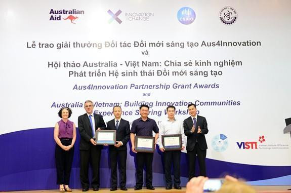 Remise des prix pour le partenariat dans l'innovation Aus4Innovation ảnh 1 Remise des prix pour le partenariat dans l'innovation Aus4Innovation ảnh 1