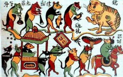 Exposition sur les estampes populaires de Dông Hô d’hier et d’aujourd’hui ảnh 1 Exposition sur les estampes populaires de Dông Hô d’hier et d’aujourd’hui ảnh 1