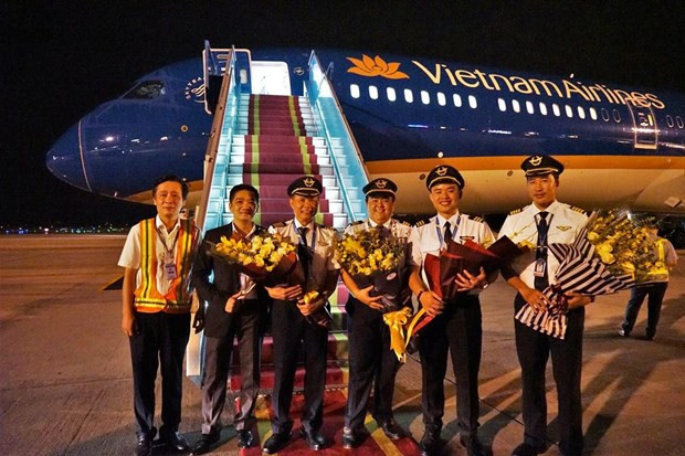 Vietnam Airlines reçoit son premier Boeing 787-10 Dreamliner ảnh 3 Vietnam Airlines reçoit son premier Boeing 787-10 Dreamliner ảnh 3