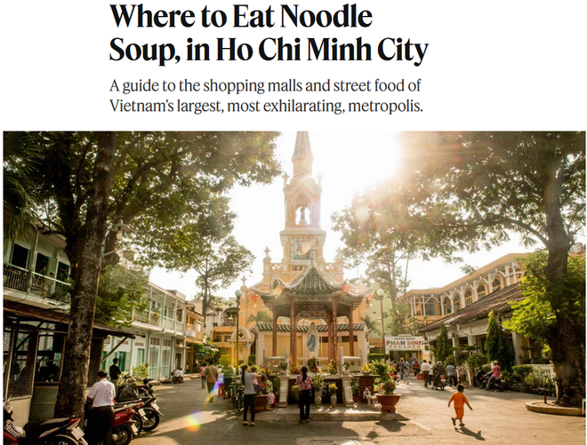 New York Times présente des traits typiques de Ho Chi Minh-Ville ảnh 1 New York Times présente des traits typiques de Ho Chi Minh-Ville ảnh 1