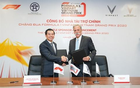 F1 : VinFast devient le sponsor officiel du Grand Prix du Vietnam ảnh 1 F1 : VinFast devient le sponsor officiel du Grand Prix du Vietnam ảnh 1