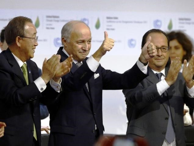 COP21 : adoption de l'Accord de Paris sur les changements climatiques ảnh 1 COP21 : adoption de l'Accord de Paris sur les changements climatiques ảnh 1