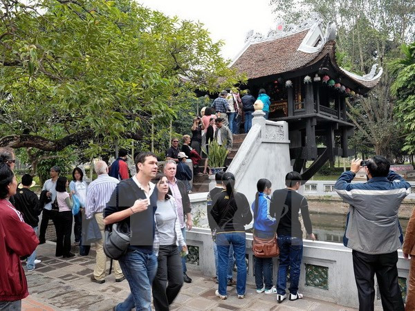 Hanoi : forte hausse du nombre de touristes étrangers ảnh 1
