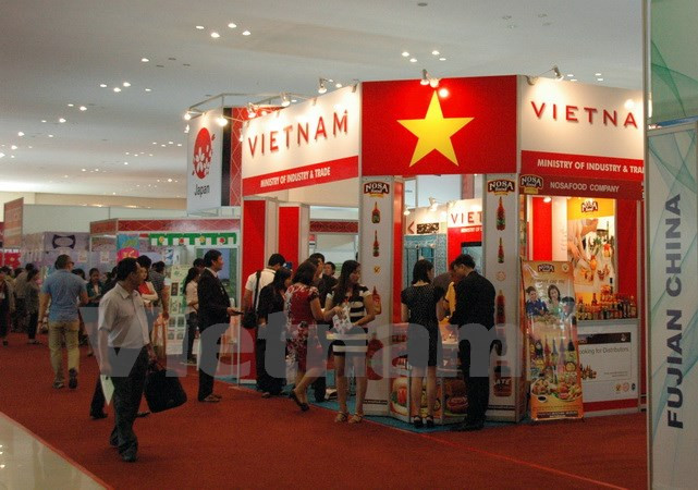 Des produits vietnamiens présentés à l’exposition de l'import-export au Cambodge ảnh 1 Des produits vietnamiens présentés à l’exposition de l'import-export au Cambodge ảnh 1