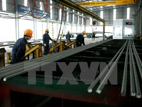 Près de 600.000 tonnes d’acier vendues en novembre ảnh 1 Près de 600.000 tonnes d’acier vendues en novembre ảnh 1