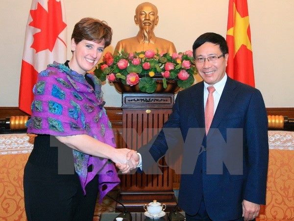 Le Canada souhaite approfondir sa coopération multiforme avec le Vietnam ảnh 1 Le Canada souhaite approfondir sa coopération multiforme avec le Vietnam ảnh 1