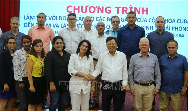 Hai Phong partage son expérience d'attraction d'investissements avec Cuba ảnh 1 Hai Phong partage son expérience d'attraction d'investissements avec Cuba ảnh 1