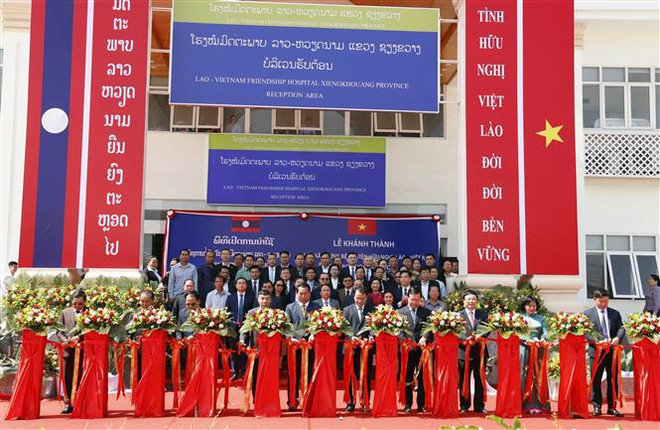 Inauguration de l'hôpital d'amitié Laos-Vietnam dans la province de Xieng Khouang ảnh 1 Inauguration de l'hôpital d'amitié Laos-Vietnam dans la province de Xieng Khouang ảnh 1