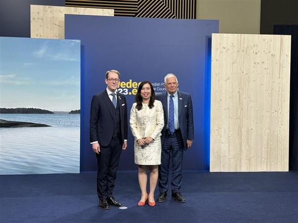 Le Vietnam participe au Forum ministériel indo-pacifique de l'UE à Stockholm ảnh 1 Le Vietnam participe au Forum ministériel indo-pacifique de l'UE à Stockholm ảnh 1