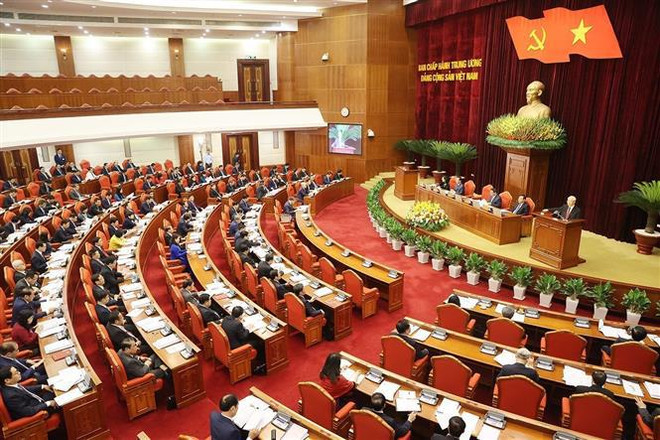 Ouverture du Plénum de mi-mandat du Comité central du Parti ảnh 1 Ouverture du Plénum de mi-mandat du Comité central du Parti ảnh 1