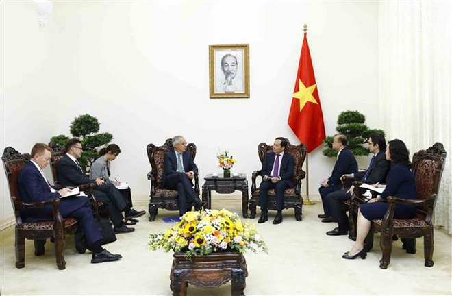 Le vice-PM Tran Luu Quang reçoit un envoyé spécial du gouvernement australien ảnh 2 Le vice-PM Tran Luu Quang reçoit un envoyé spécial du gouvernement australien ảnh 2