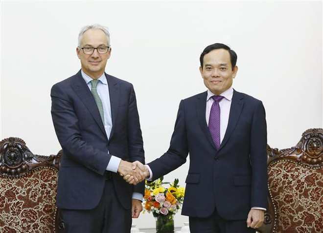 Le vice-PM Tran Luu Quang reçoit un envoyé spécial du gouvernement australien ảnh 1 Le vice-PM Tran Luu Quang reçoit un envoyé spécial du gouvernement australien ảnh 1