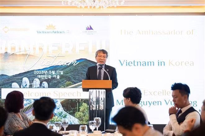 Evénement de promotion de l’aviation et du tourisme à Séoul ảnh 1 Evénement de promotion de l’aviation et du tourisme à Séoul ảnh 1