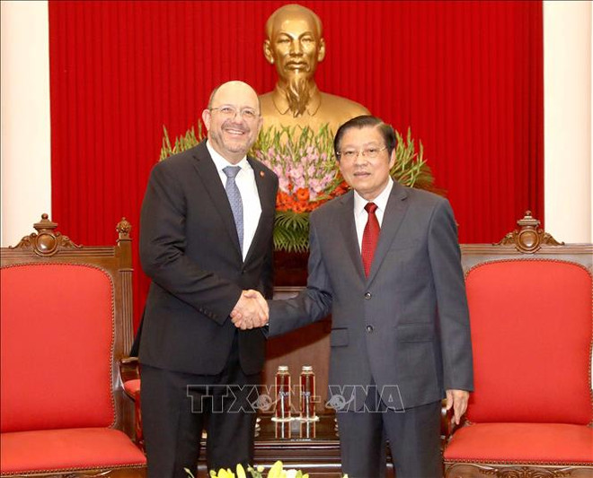Un responsable vietnamien reçoit l'ambassadeur suisse Thomas Gass ảnh 1 Un responsable vietnamien reçoit l'ambassadeur suisse Thomas Gass ảnh 1
