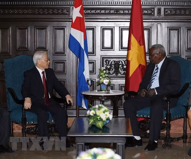 Entrevue Nguyen Phu Trong – Esteban Lazo Hernandes ảnh 1