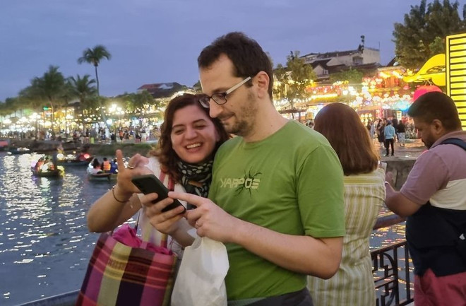 Hoi An accueille des dizaines de milliers de visiteurs pendant les vacances du Nouvel An ảnh 1 Hoi An accueille des dizaines de milliers de visiteurs pendant les vacances du Nouvel An ảnh 1