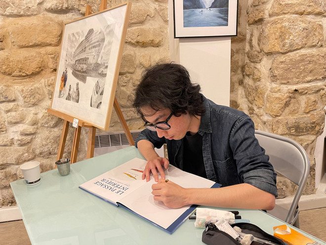 Parution de la première BD du jeune peintre Bach Maï en France ảnh 3 Parution de la première BD du jeune peintre Bach Maï en France ảnh 3