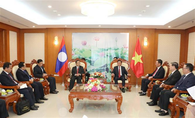 Le Vietnam et le Laos partagent des expériences dans le contrôle ảnh 1 Le Vietnam et le Laos partagent des expériences dans le contrôle ảnh 1