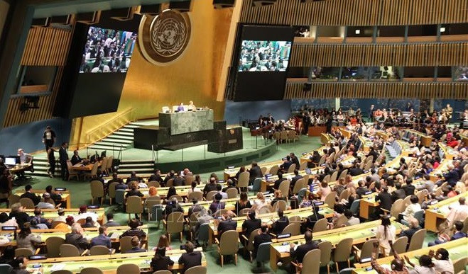 Le Hongrois Csaba Kőrösi élu président de l'Assemblée générale des Nations unies ảnh 2