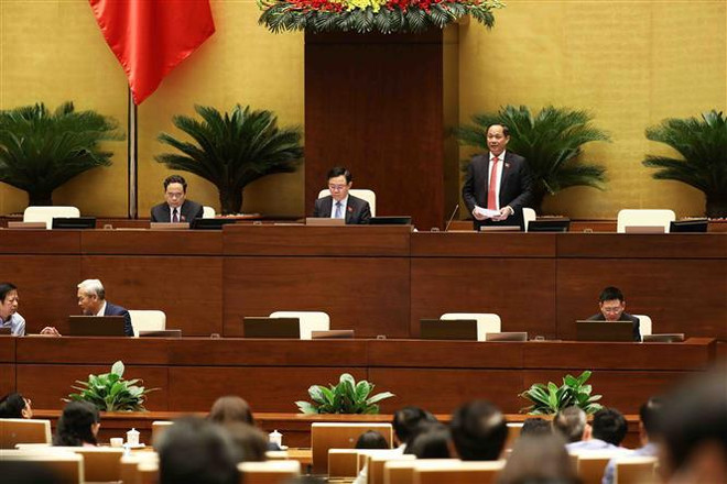 La 3e session de la 15e Assemblée nationale termine sa 9e journée de travail ảnh 1 La 3e session de la 15e Assemblée nationale termine sa 9e journée de travail ảnh 1