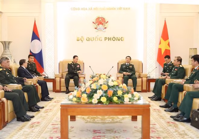 Vietnam et Laos renforcent la coopération bilatérale dans la défense ảnh 3
