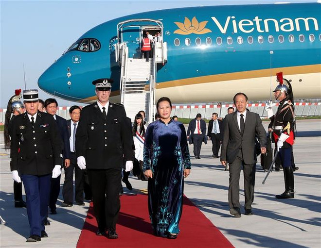 La présidente de l’Assemblée nationale entame sa visite en France ảnh 1