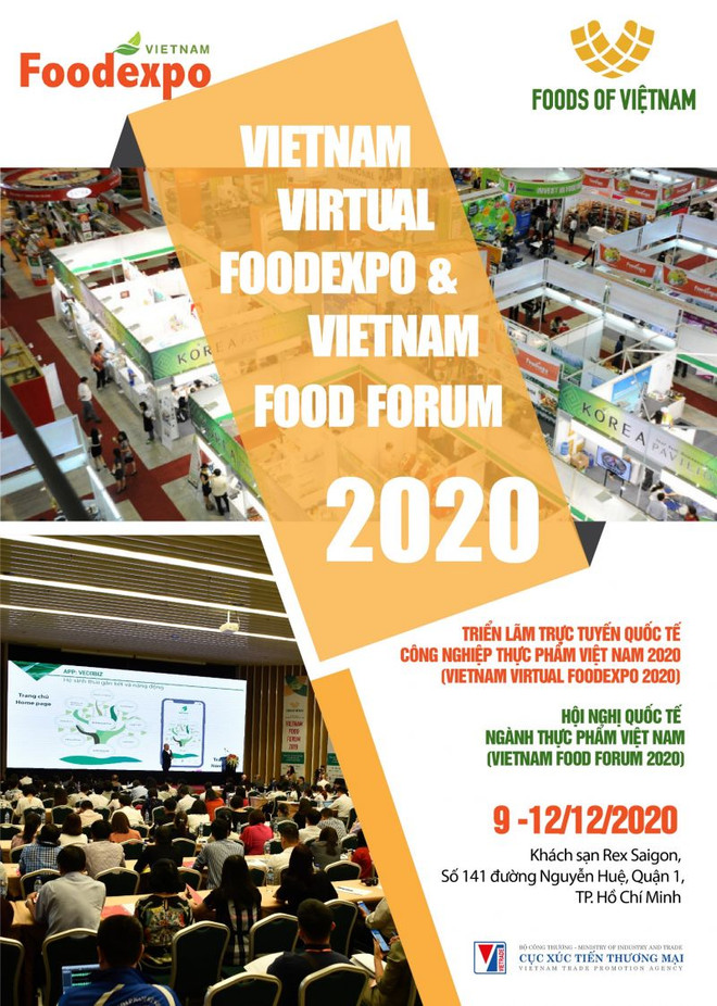 Ouverture de l'exposition virtuelle internationale sur l'industrie alimentaire Vietnam Foodexpo 2020 ảnh 1 Ouverture de l'exposition virtuelle internationale sur l'industrie alimentaire Vietnam Foodexpo 2020 ảnh 1