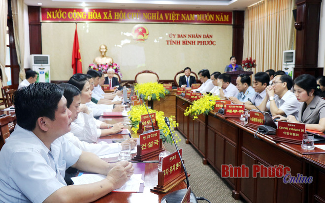 Binh Phuoc déroule le tapis rouge aux investisseurs sud-coréens ảnh 1 Binh Phuoc déroule le tapis rouge aux investisseurs sud-coréens ảnh 1