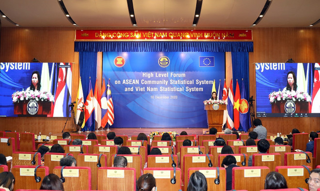 Forum de haut niveau sur les statistiques de l'ASEAN et du Vietnam ảnh 1 Forum de haut niveau sur les statistiques de l'ASEAN et du Vietnam ảnh 1
