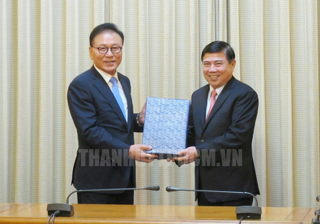 Ho Chi Minh-Ville promeut ses relations économiques avec Busan ảnh 1 Ho Chi Minh-Ville promeut ses relations économiques avec Busan ảnh 1
